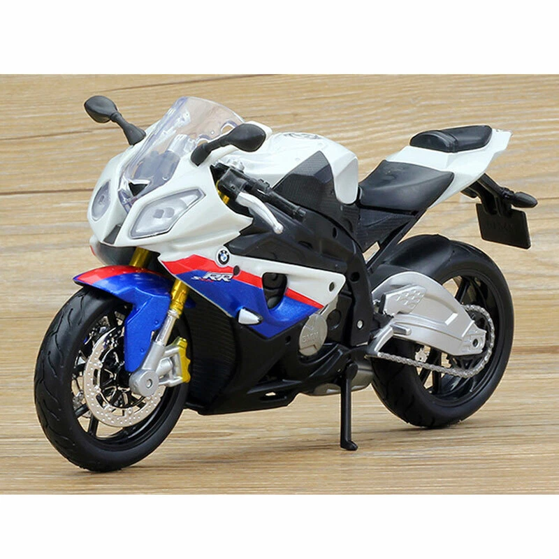 1/12 Scale BMW S1000RR Motorcycle Model Diecast Toy Vehicle Toys for Kids Gifts - Image 3 of 4