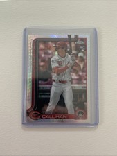 2025 Topps Chrome Update Series - Tyler Callihan #USC156 Prism Refractor RC Reds
