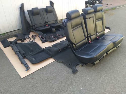 BMW - X5 E70 LCI Dritte Sitzreihe 7-Sitzer Leder Schwarz Nachrüstsatz Komplett