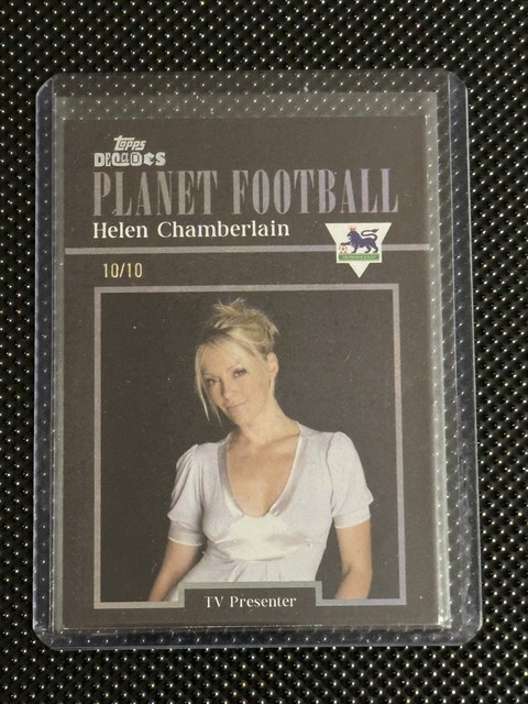 Helen Chamberlain Soccer AM Topps 90’s Decades Numbered 10/10 Card