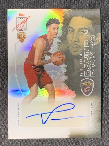 2025 Topps Signature Tyrese Proctor Base (RAW)