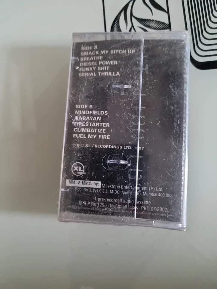 Prodigy Fat Of The Land INDIA PRESS CASSETTE SEALED - Image 3 of 3