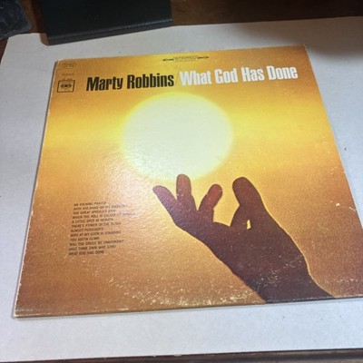 Marty Robbins What God has Done Vinyl LP Record Album 1966 Columbia CS 9248