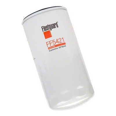 Fleetguard FF5421 Fuel Filter Strata Pore Media, 7.58 In. Height, for Cummins