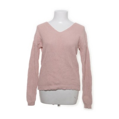 NLY Trend, Strickpullover, Größe: XS, LACING DOWN KNIT, Pink, Baumwolle #RxG