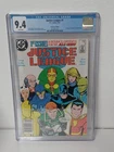 JUSTICE LEAGUE #1 Newsstand (DC Comics, 1987) CGC Graded 9.4 ~ White Pages