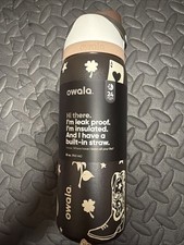 New In Box Owala 32 oz Good Luck Urban Outfitters Exclusive Bottle Black Tumbler