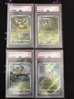 2025 Pokemon TCG Chinese Exclusive Gem Pack Vol. 2 CBB2C Eevee *(4)Pcs Set PSA 9