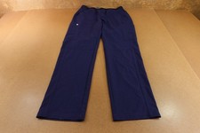 Figs Men's Size Large Navy Blue Axim Straight Leg Cargo Scrub Pants
