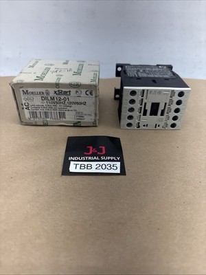 New Moeller/Eaton DILM12-01 24 VDC Coil 50HZ,120V 60HZ Fast Shipping Warranty