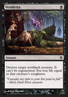 Vendetta - RE MTG - Light Play