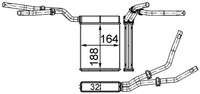 Mahle WäRmetauscher Innenraumheizung AH 199 000S FüR Ford Focus 2 MAX DM2 Kuga 1