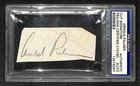 Arnold Palmer Signed/Autographed Cut Signature Golf HOF PSA/