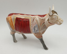 2000 Cow Parade La Bovene Cow No. 9172 Theatre Ceramic Figurine No Box