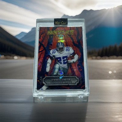2025 Wild Card Haunted Hits  Emmitt Smith 1/1 Dallas