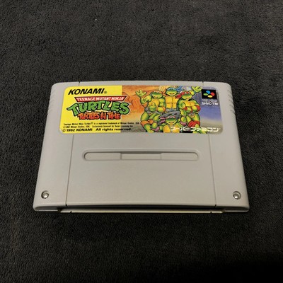 Super Nintendo Teenage Mutant Ninja Turtles Turtles In Time JAP Sehr Gut Zustand