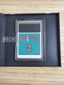 Drop Off Turbo Grafx 16 Video Game Manual Video Game CIB