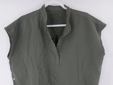 FIGS Rafaela Scrub Top Sleeveless Green Technical Collection Women's Large L