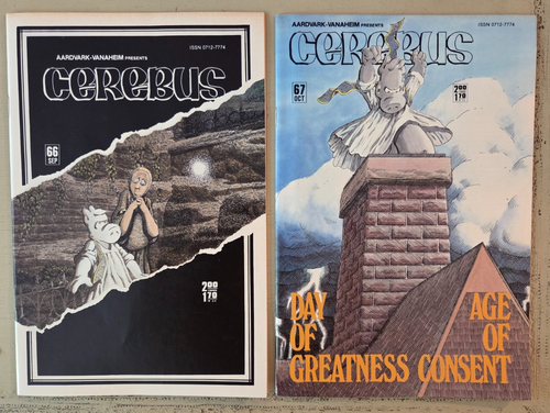 Cerebus #52-80 Original Series/Church and State Story/Dave Sim/Aardvark-Vanaheim - Picture 9 of 16