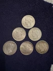 Lot of (6) 90% Silver Peace Dollars All 6 Dated 1923 Priced Below Melt!