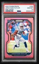 Jonathan Taylor 2020 Rookie Pink Panini Prizm Psa 10