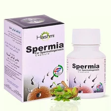 Hashmi Spermia Capsule-Helps Improve Reproductive Health & Stamina (20 Capsule)