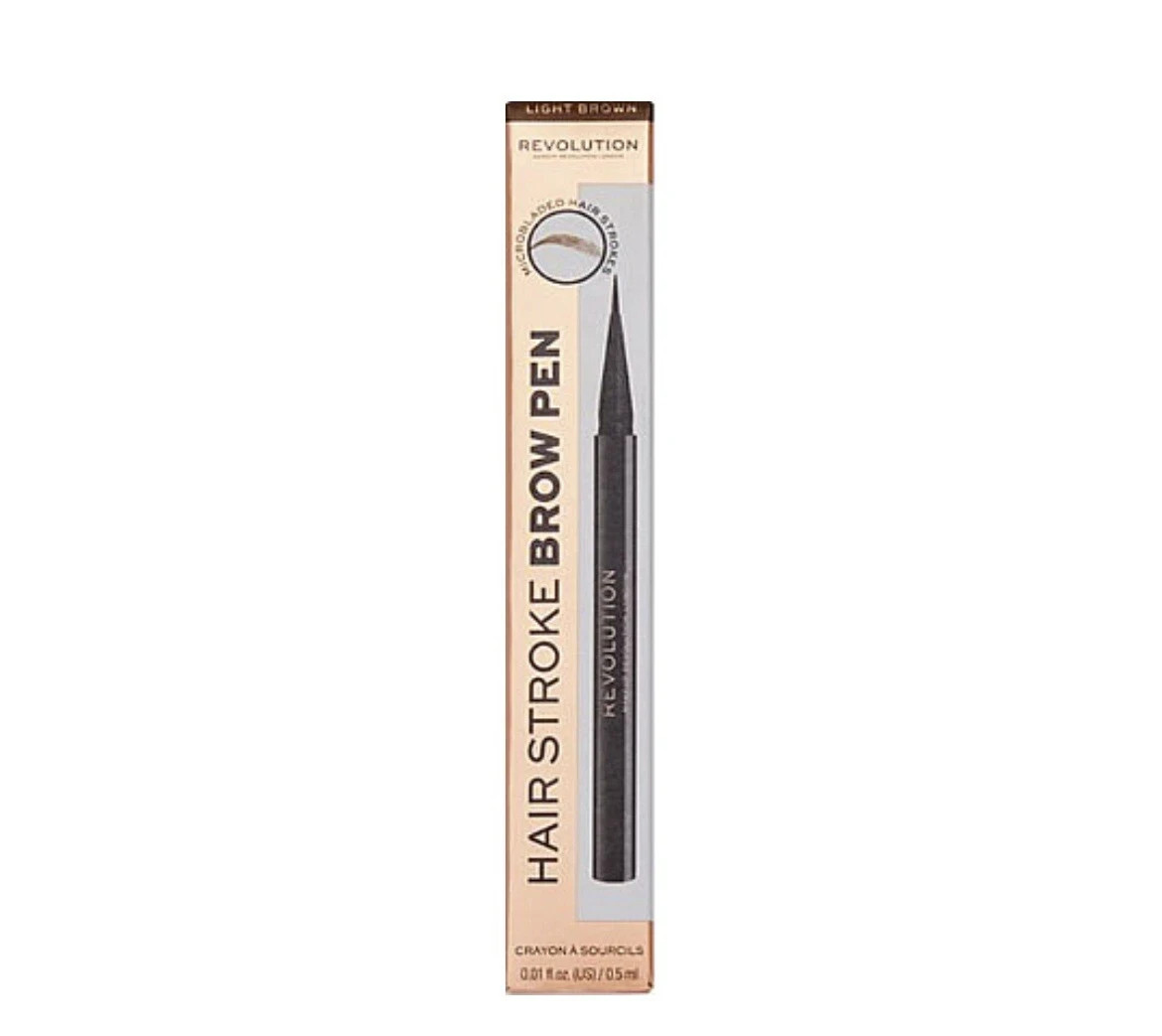 Revolution Women's Light Brown Hair Stroke Brow Pen In - Image 2