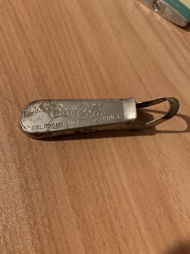 Coca-Cola Vintage Bottle Opener Delicious and Refreshing Collectible Metal