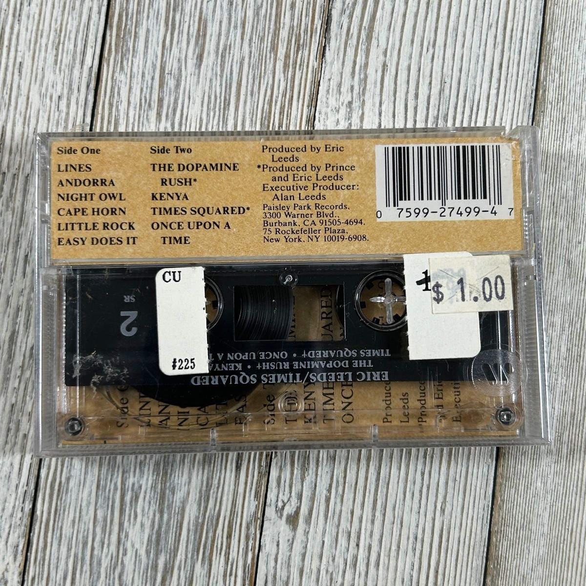 洋楽 Eric Leeds Times Squared Paisley Park CD How Eric Leeds' 'Times Squared' Became an Accidental Solo Debut