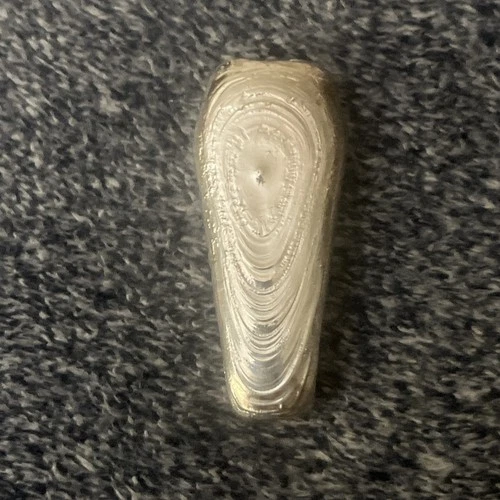 Hand Poured Silver Coffin Bar 2.5 Ozt Toxic Bullion Pour #1