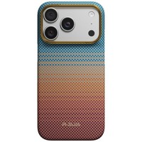 HandyhüLle FüR Iphone 18 Pro/17 Pro Pitaka Case Cover SchutzhüLle Orange, Blau