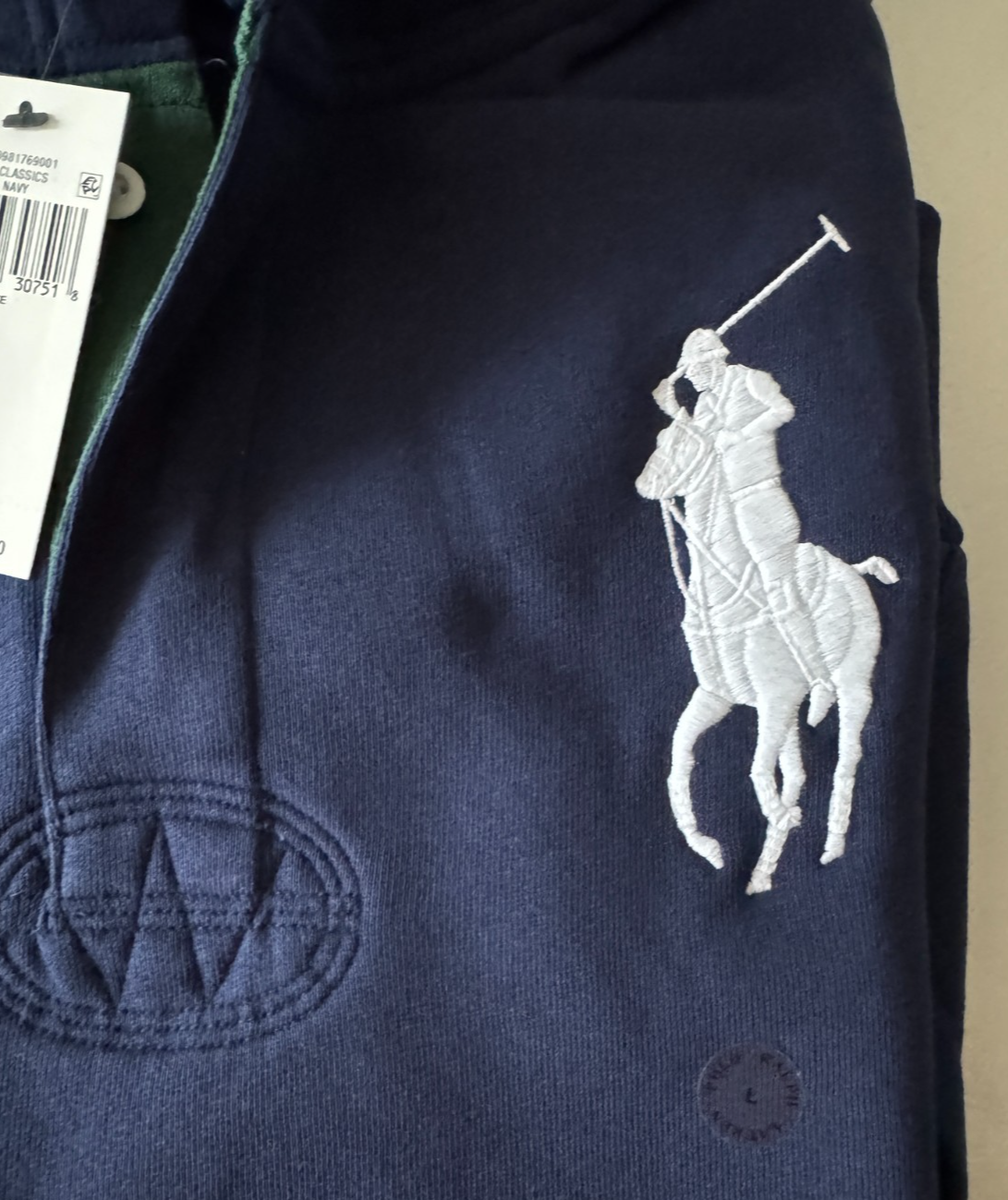 Polo Ralph Lauren Big Pony 20th Anniversary Hoodie Newport Navy L