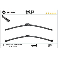 SWF Scheibenwischer Set vorne 119353 SF353 A2038207000 | 757149