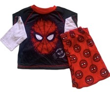 Marvel Spiderman Long Sleeve Fleece Pants Pajama Set