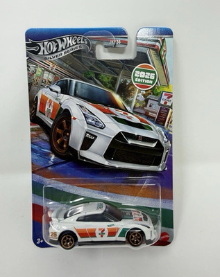Hot Wheels Silver Series 7-Eleven 2026 Nissan GT-R 1:64 Diecast Car