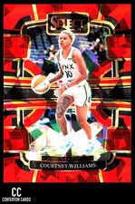 2024 Panini Select WNBA #54 Courtney Williams Prizms Red Ice Minnesota Lynx