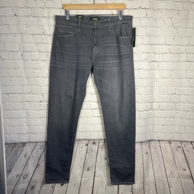 MAVI Jeans Mens 34 x 34 James Skinny Supermove Stretch Gray Denim Casual NEW