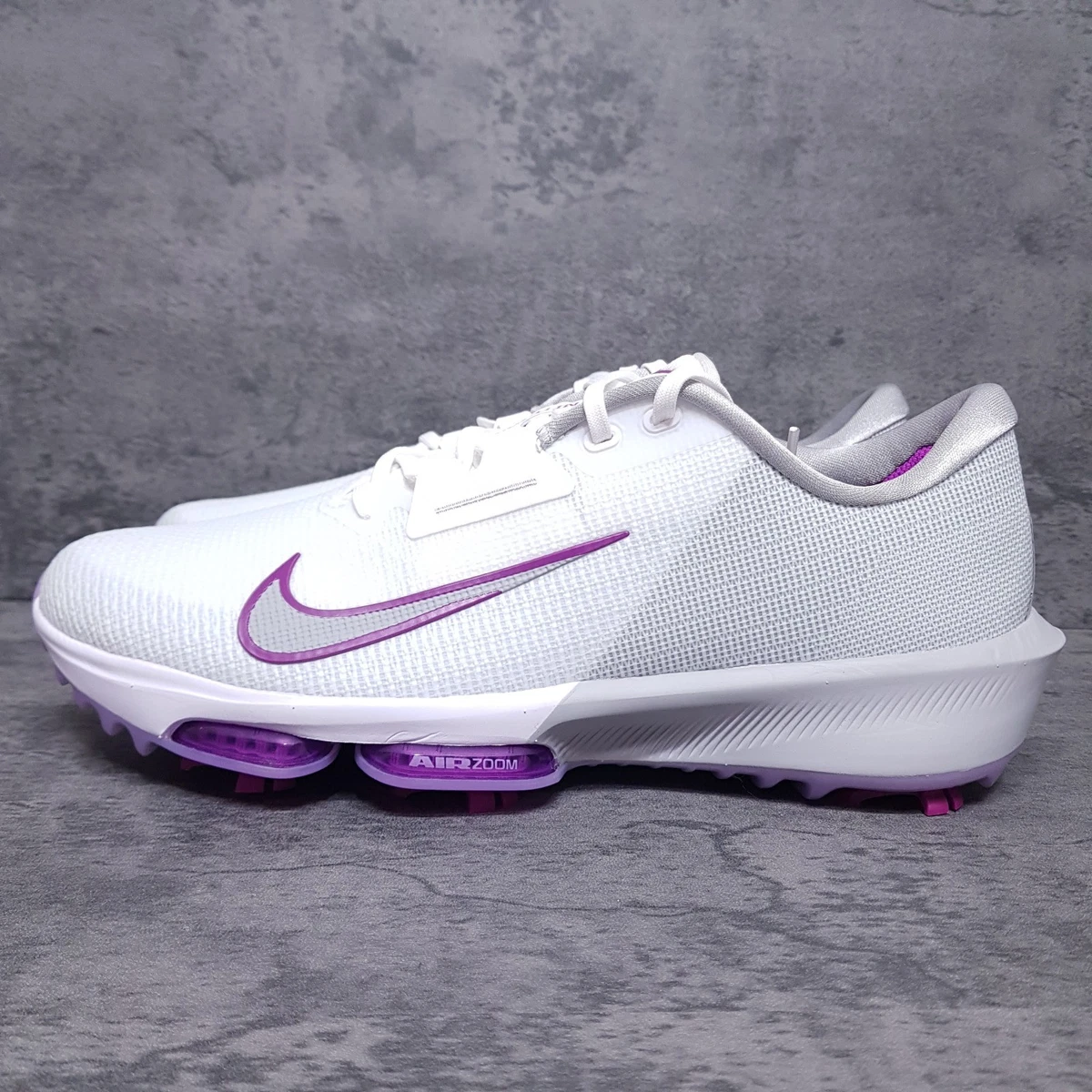 Nike Air Zoom Infinity Tour 2 Golf White Purple for Sale