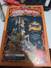 Ilo The Peddling Puppeteer and His Friends Wooden Automata Puzzle Wooden Toy