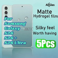 5PCS Matte Hydrogel Screen Protector For Samsung Galaxy S26 Anti-Fingerprint