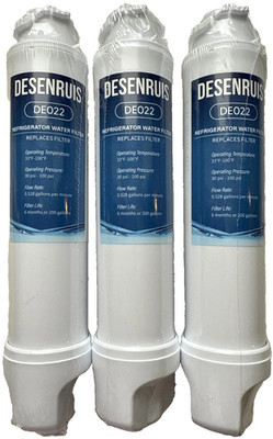 DESENRUIS DEO22 Refrigerator Water Filter Replacement 3-Pack