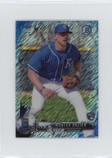 2017 Bowman Chrome Minis Base Rookies Blue Shimmer Refractor Hunter Dozier y0i