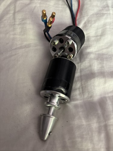 RC Airplane RC Car Electric Brushless Motor Preowned Black - Picture 2 of 5