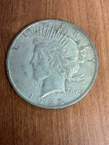 1922-P Peace Dollar (Very Good)