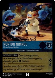 Norton Nimnul - Misanthropic Genius 146/204 Wilds Unknown Cold Foil