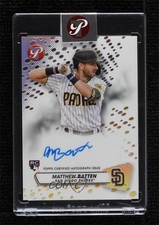 2023 Topps Pristine Pristine Auto Matthew Batten #PA-MB Auto 12mg