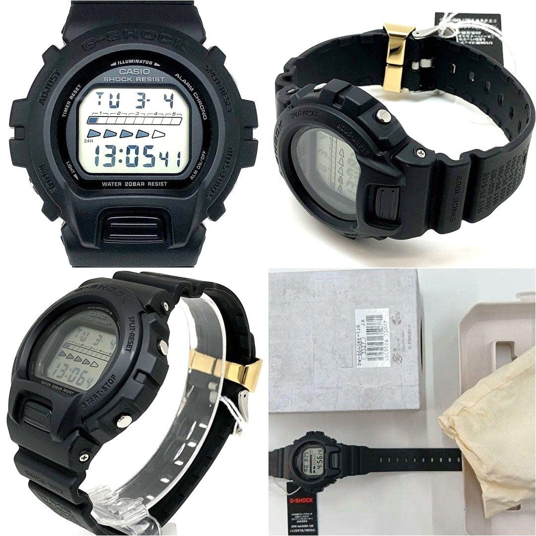 G-SHOCK DW-6640RE-1JR 40th Anniversary REMASTER BLACK SERIES