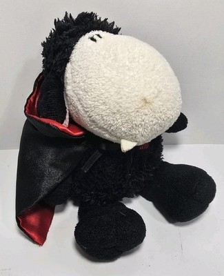 Dracula Sheep EVIL Plush from GERMANY SHEEPWORLD 7.5''
