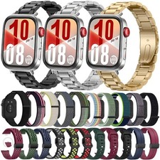 Replacement For Huawei Watch Fit 4/Fit 3 Metal/Leather/Silicone Silicone Strap