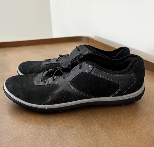 Scarpe da guida donna 8 5 M Clarks Privo Tequini nere scamosciate casual ballerine 13291